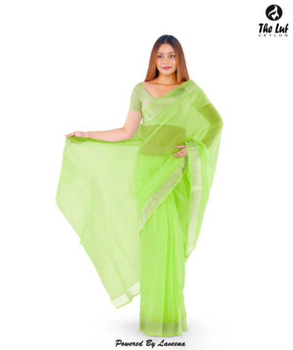 Organza Saree - 7038A - Image 2