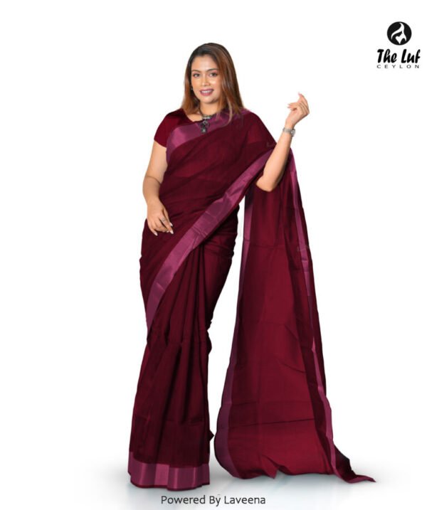 Organza Saree - 100C - Image 3