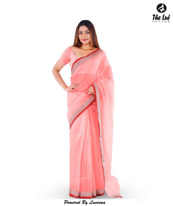 Organza Saree - 6620H - Image 2