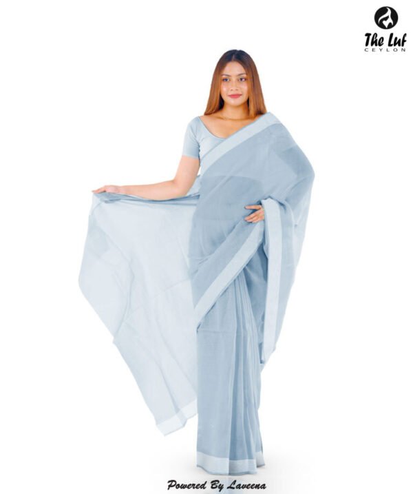 STITCH BDR Cotton Saree – 7039 - Image 3