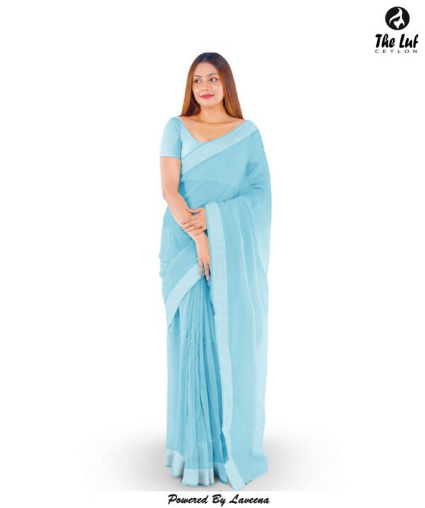 STITCH BDR Cotton Saree – 7039B - Image 2