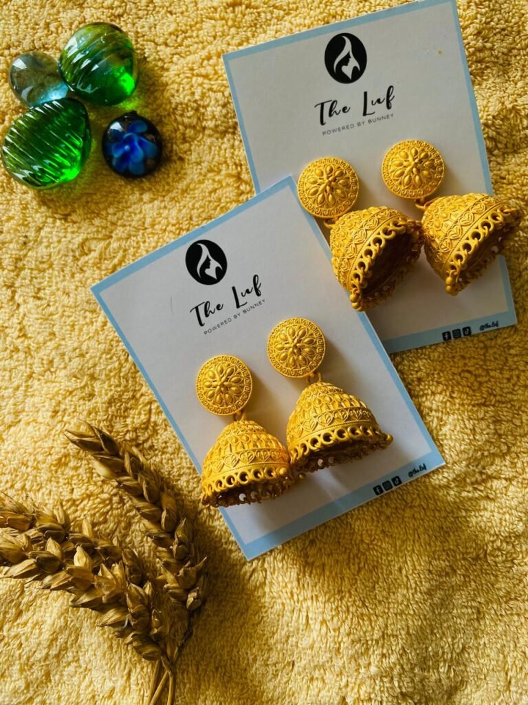 Golden Glow Danglers – S0002