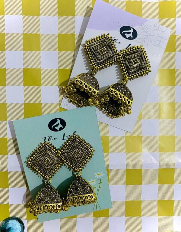 Antique Charm Chandbalis -S0004 - Image 2