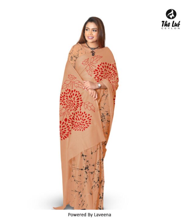 Cotton Saree - 811BRB - Image 2