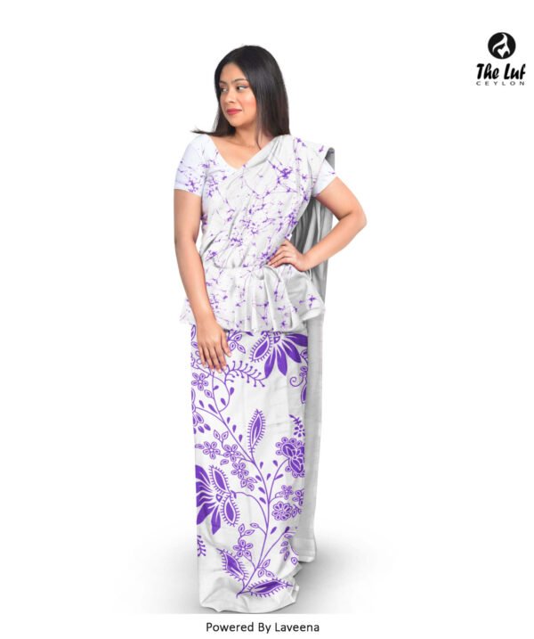 Cotton Saree - 801WP - Image 2