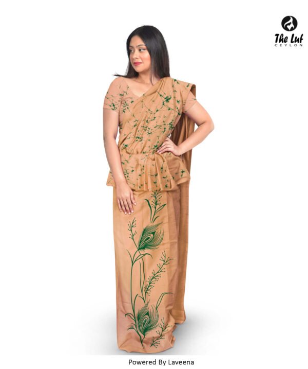 Cotton Saree - 804BGG - Image 2
