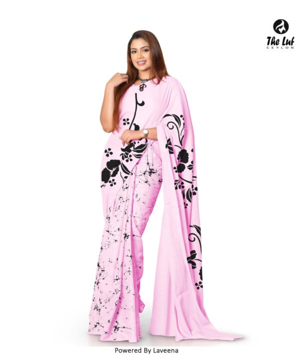 Cotton Saree - 807PBLK