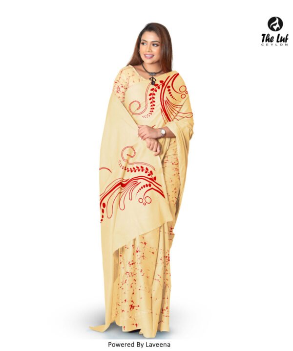 Cotton Saree - 808CR - Image 2