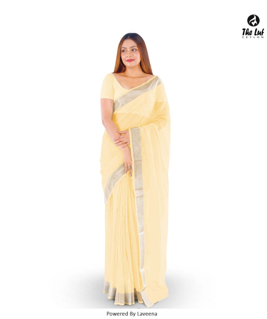 Organza Cotton Saree – 7190K