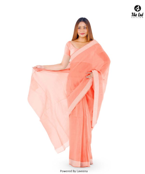 Organza Cotton Saree - 7091A