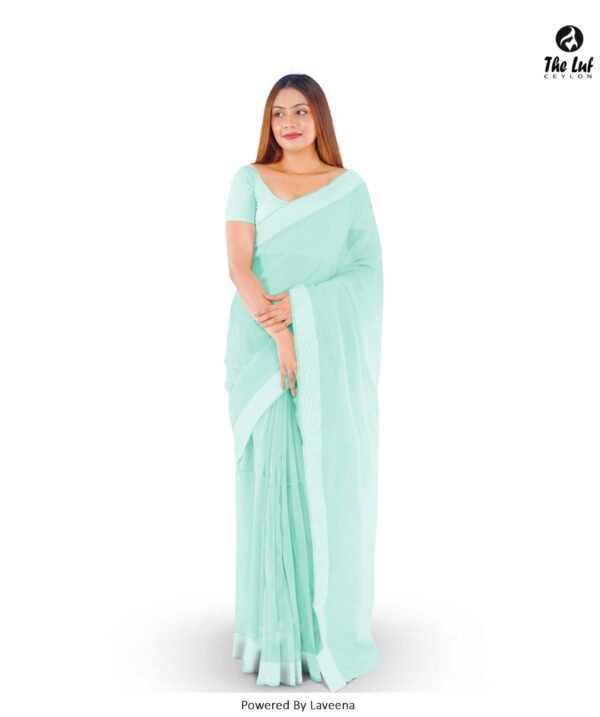 Organza Cotton Saree 7091E